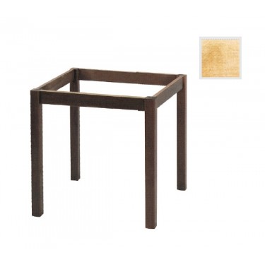 ΚΑΦΕΝΕΙΟΥ Βάση Τραπεζιού Οξιά Λυόμενη για Επιφάνεια 80x80cm, Άβαφη  69x69x73cm [-Άβαφο-] [-Ξύλο-] Ρ407,0