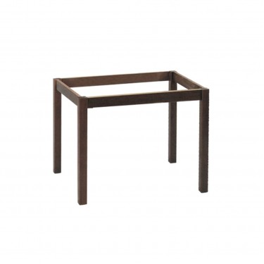 ΚΑΦΕΝΕΙΟΥ Βάση Τραπεζιού Οξιά Λυόμενη για Επιφάνεια 70x110cm Βαφή Εμποτισμού Καρυδί  59x99x73cm [-Καρυδί-] [-Ξύλο-] Ρ409,Ε2