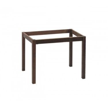 ΚΑΦΕΝΕΙΟΥ Βάση Τραπεζιού Οξιά Λυόμενη για Επιφάνεια 70x110cm Βαφή Εμποτισμού Καρυδί  59x99x73cm [-Καρυδί-] [-Ξύλο-] Ρ409,Ε2