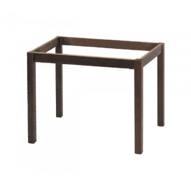 ΚΑΦΕΝΕΙΟΥ Βάση Τραπεζιού Οξιά Λυόμενη για Επιφάνεια 80x120cm Βαφή Εμποτισμού Καρυδί  69x109x73cm [-Καρυδί-] [-Ξύλο-] Ρ411,Ε2