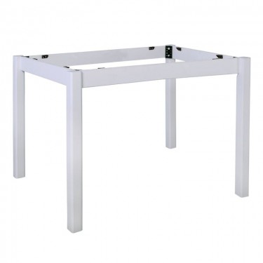 ΚΑΦΕΝΕΙΟΥ Βάση Τραπεζιού Οξιά Λυόμενη για Επιφάνεια 80x120cm Βαφή Εμποτισμού Λάκα Άσπρο  69x109x73cm [-Άσπρο-] [-Ξύλο-] Ρ411,Ε8