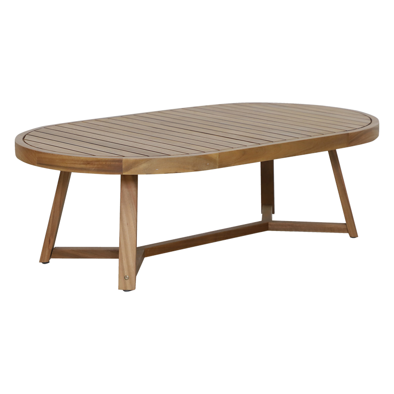 Τραπέζι Stellan μασίφ ξύλο ευκαλύπτου 220x130x75εκ Υλικό: EUCALYPTUS 228-000030