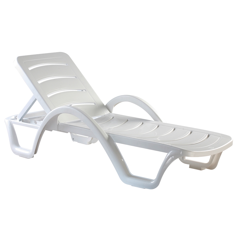 HAVANA ΛΕΥΚΗ ΞΑΠΛΩΣΤΡΑ ΠΛΑΣΤΙΚΗ SIESTA 187Χ67X30εκ.